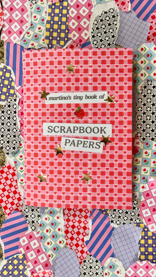 Martina’s Tiny Book of Scrapbooking Papers