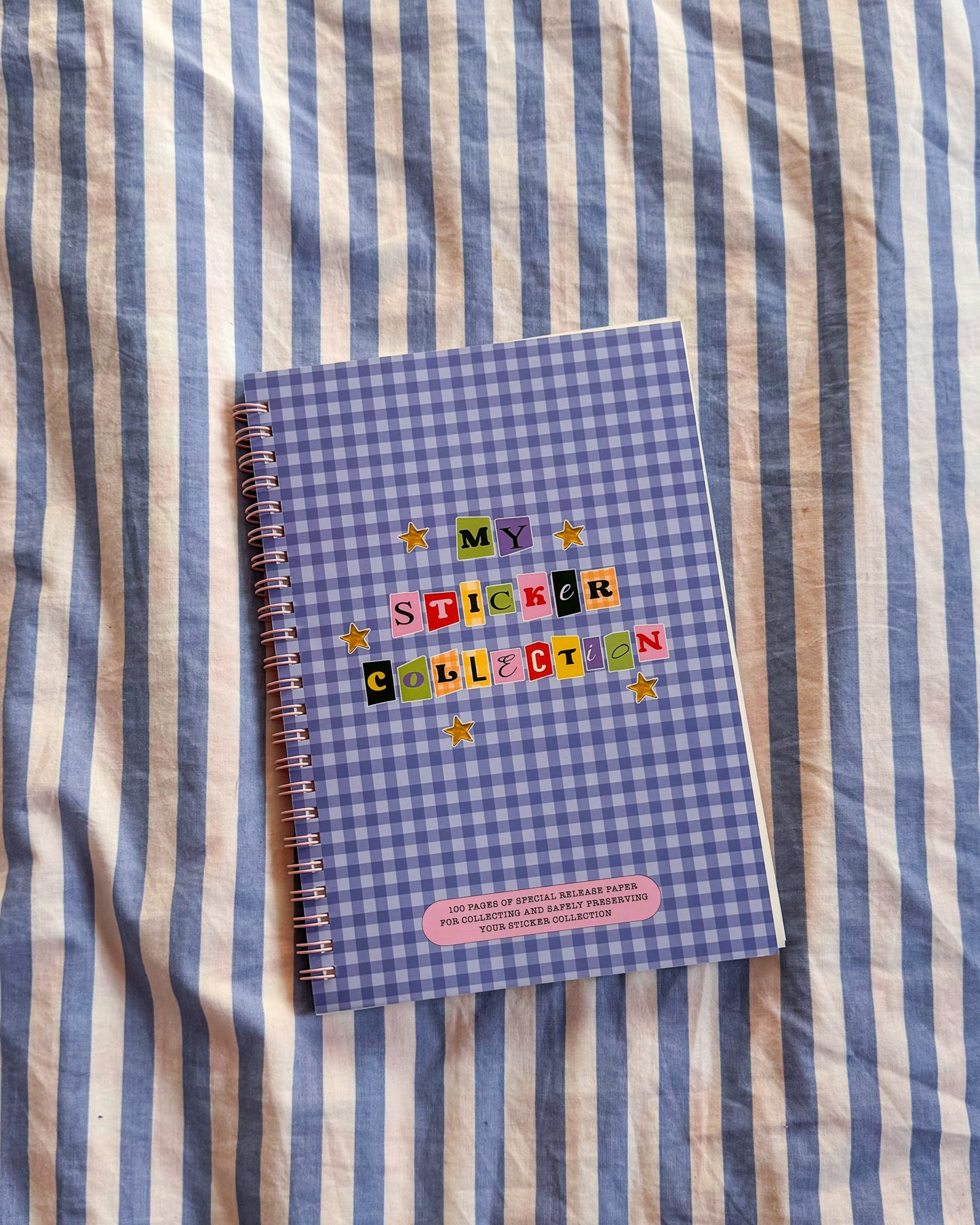 *NEW!!* Sticker Collecting Book- Reusable Release Book