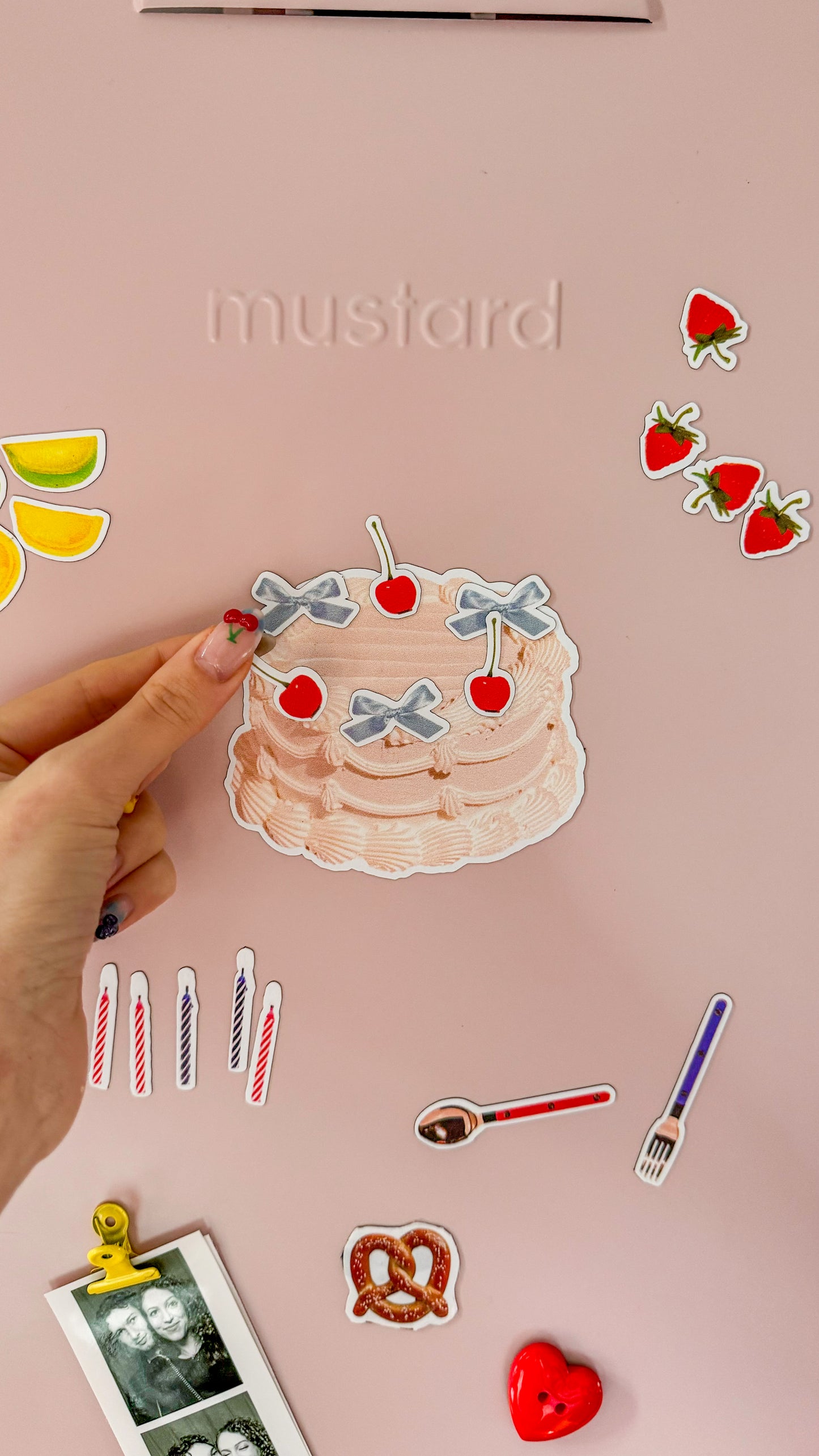 Fake Cake Mix 'n' Match Fridge Magnet Kit