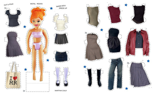 MOTEL ROCKS x Martina Calvi: Paper Dress Up Doll Download - Martina's Tiny StoreMartina's Tiny StoreDigital